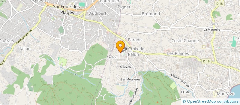 localisation de l'entreprise FJN39 à LA SEYNE-SUR-MER