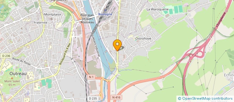 localisation de l'entreprise FJORD IMPORT  WIMILLE