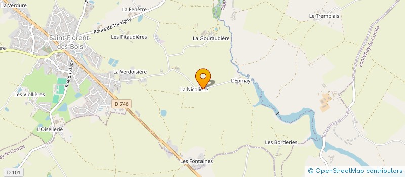 localisation de l'entreprise FJP IMMO  RIVES DE L'YON