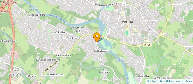 localisation de l'entreprise FJR PARTNERS à VERTOU