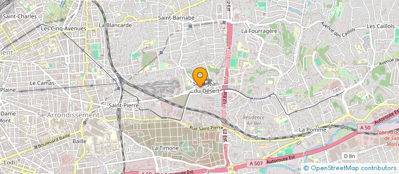 localisation de l'entreprise FJS à MARSEILLE