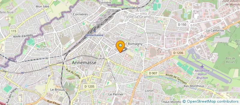 localisation de l'entreprise FJS QERIMI  ANNEMASSE