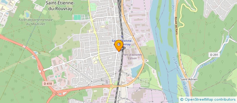 localisation de l'entreprise FJSN  SAINT-ETIENNE-DU-ROUVRAY