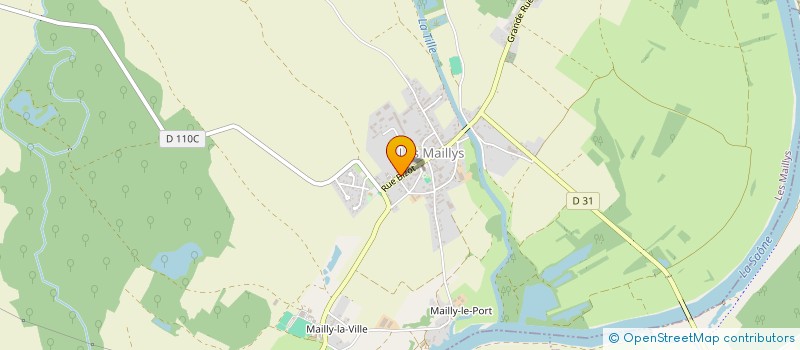 localisation de l'entreprise FJT  LES MAILLYS