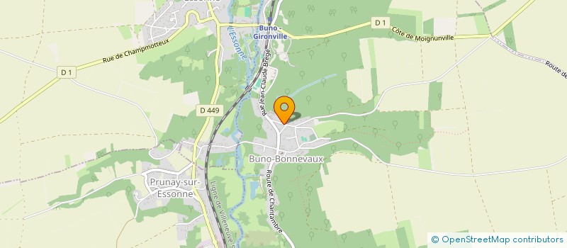 localisation de l'entreprise FJT-BILLY  COURDIMANCHE-SUR-ESSONNE