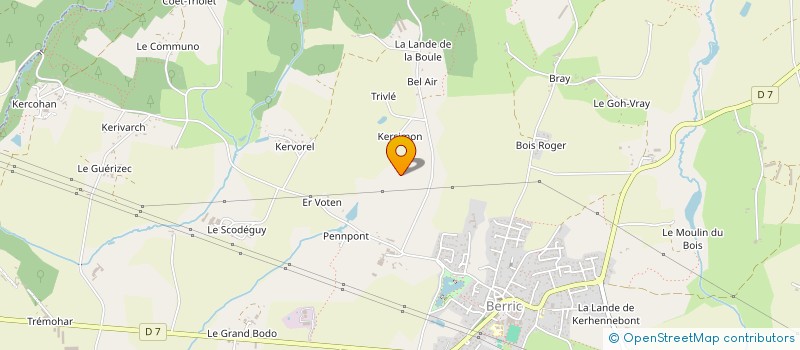 localisation de l'entreprise FJTM  BERRIC