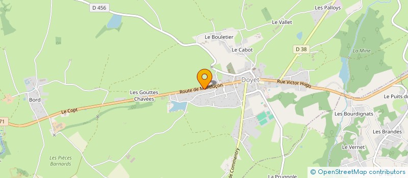 localisation de l'entreprise FJV PRO NEGOCE à CHAMBLET