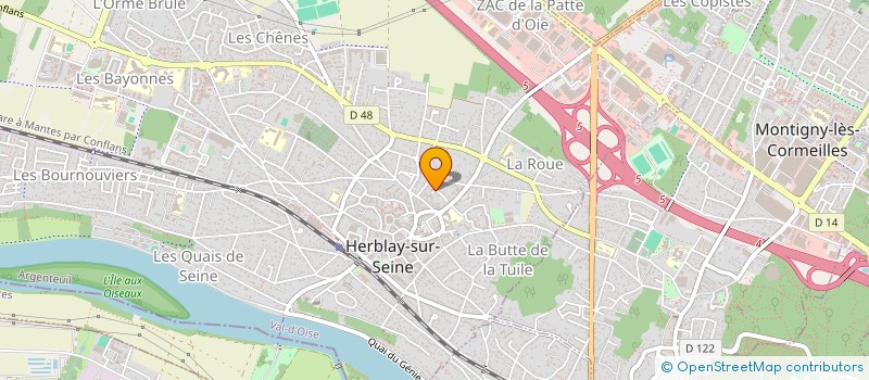 localisation de l'entreprise FK 19  HERBLAY-SUR-SEINE