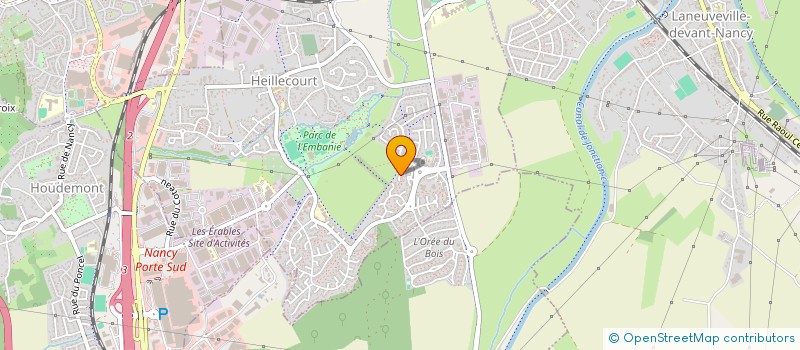 localisation de l'entreprise FK  HEILLECOURT