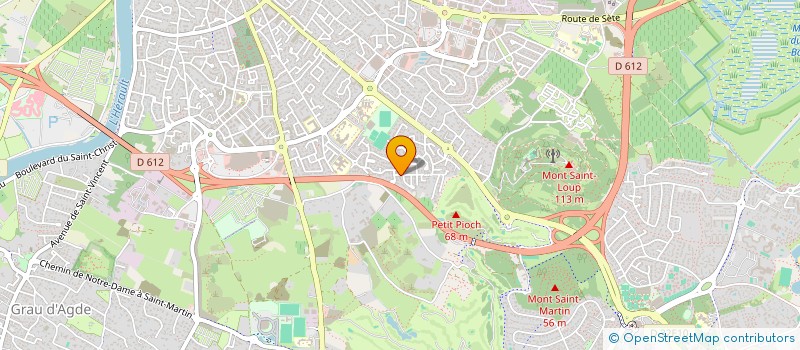 localisation de l'entreprise FK  AGDE