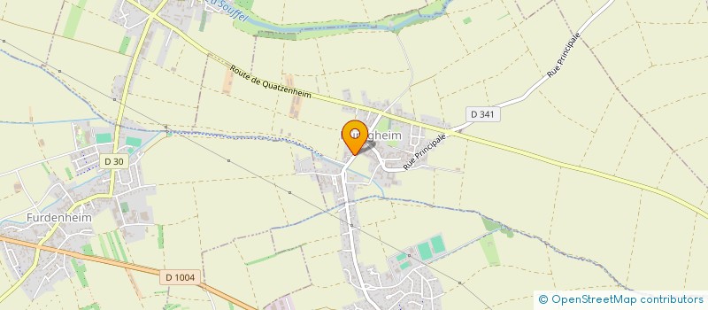 localisation de l'entreprise FK COACHING ET CONSEIL  HURTIGHEIM