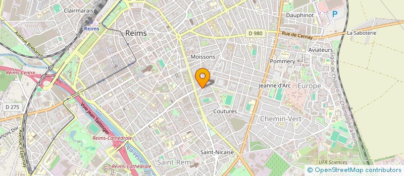 localisation de l'entreprise FK CONSEIL ASSURANCES  REIMS