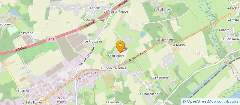 localisation de l'entreprise FK CONSTRUCTION  CARQUEFOU