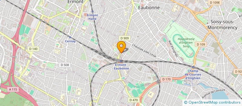localisation de l'entreprise FK EVENT à EAUBONNE