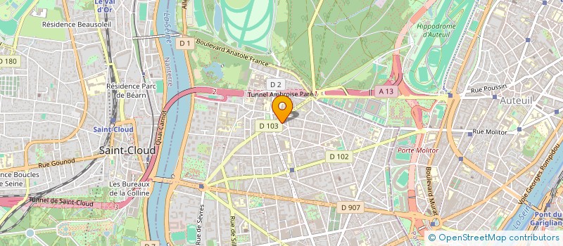 localisation de l'entreprise FK FATIHA KARA à BOULOGNE-BILLANCOURT