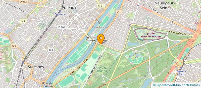 localisation de l'entreprise FK HOLDING à NEUILLY-SUR-SEINE