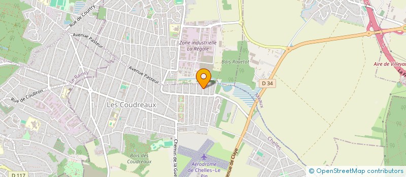 localisation de l'entreprise FK IMMO  CHELLES