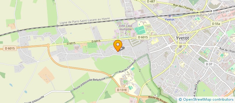 localisation de l'entreprise FK INVEST  VALLIQUERVILLE