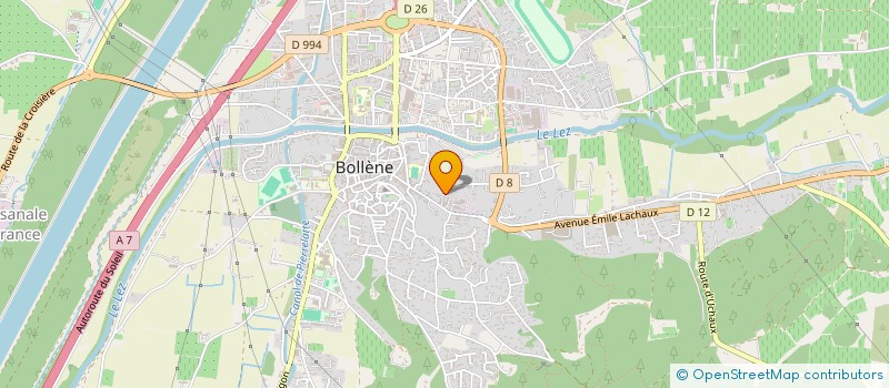 localisation de l'entreprise FK-INVEST4FUTURE  BOLLENE