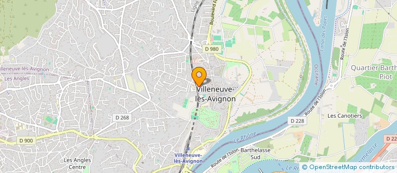 localisation de l'entreprise FK MEDICAL  VILLENEUVE-LES-AVIGNON