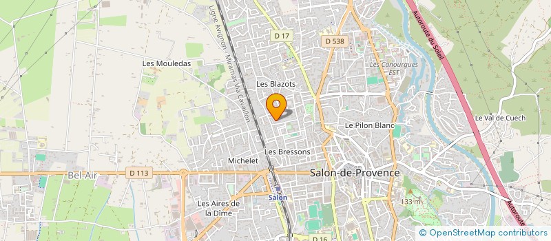 localisation de l'entreprise FK PRESTIGE VTC à SALON-DE-PROVENCE