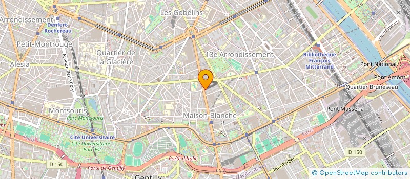 localisation de l'entreprise FK SARL  PARIS