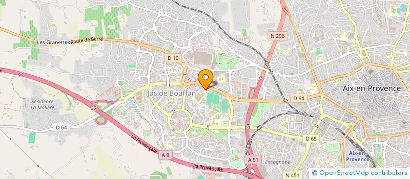 localisation de l'entreprise FK SUD à AIX-EN-PROVENCE