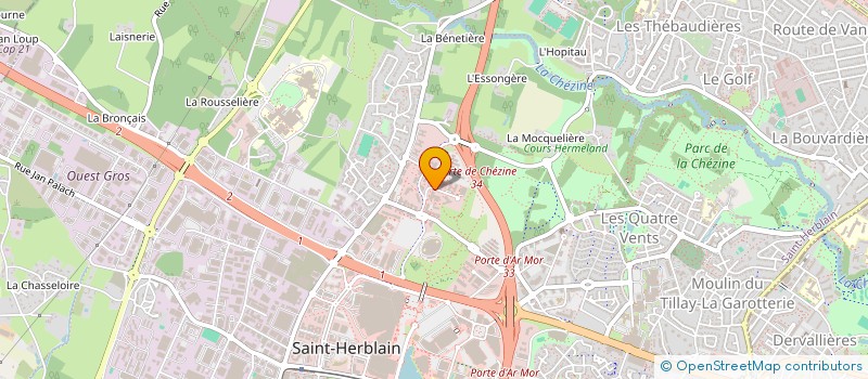 localisation de l'entreprise FK2S  SAINT-HERBLAIN