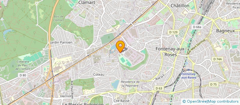 localisation de l'entreprise FKA CONSEIL à CLAMART