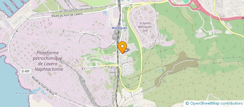 localisation de l'entreprise FKA ELECTRICITE à MARTIGUES