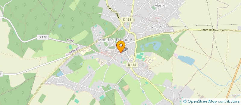 localisation de l'entreprise FKB INVEST  MONTFORT-L'AMAURY