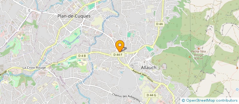 localisation de l'entreprise FKC INVEST L'ANNONCIADE  ALLAUCH