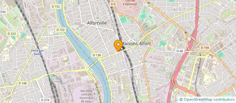 localisation de l'entreprise FKDRIVE à ALFORTVILLE