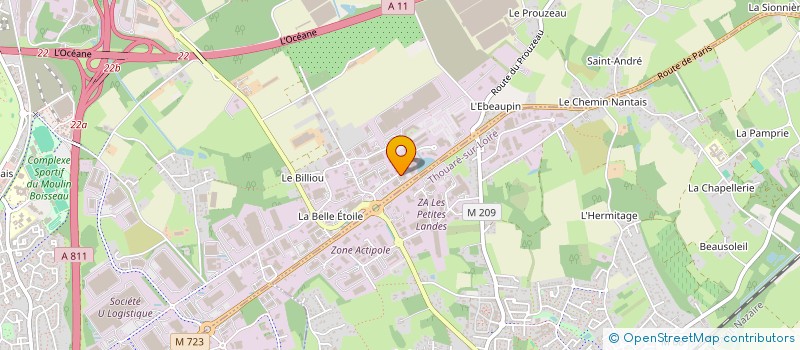 localisation de l'entreprise FKG 2S  CARQUEFOU