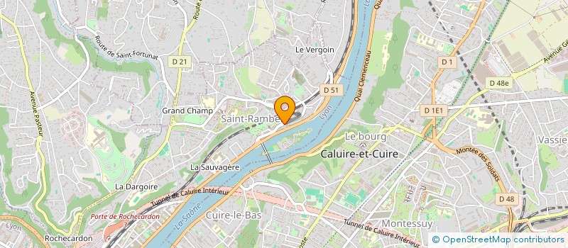 localisation de l'entreprise FKG  LYON