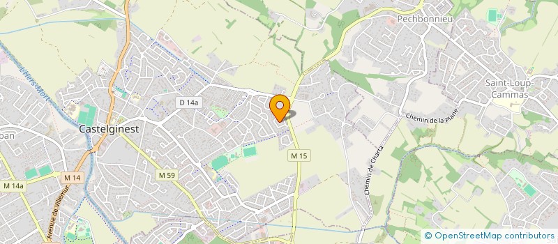 localisation de l'entreprise FKH TRANSPORTS  CASTELGINEST