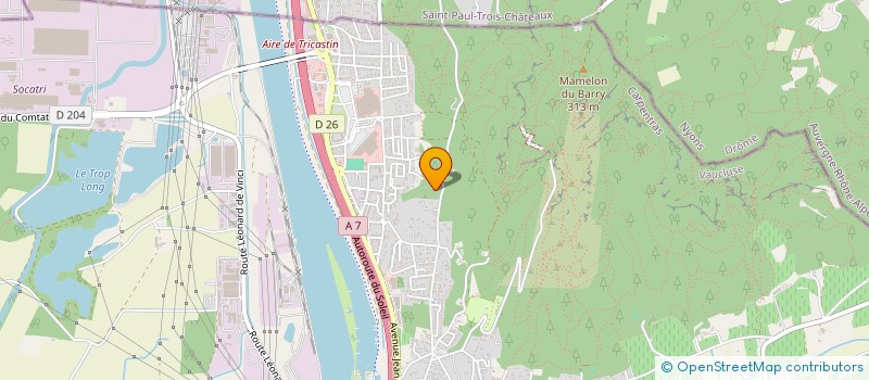 localisation de l'entreprise FKJB  BOLLENE