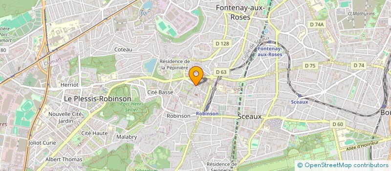 localisation de l'entreprise FKKM  CHATENAY-MALABRY