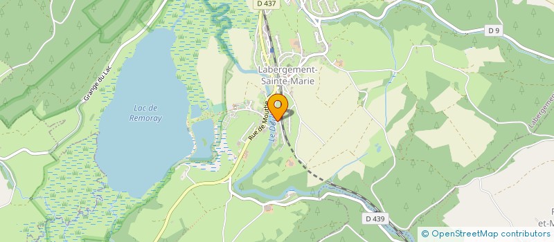 localisation de l'entreprise FKL DESINFECTION MENUISERIE  LABERGEMENT-SAINTE-MARIE