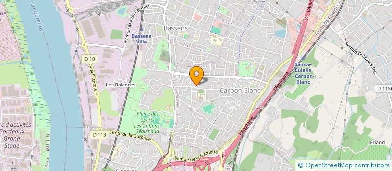 localisation de l'entreprise FKLN  CARBON-BLANC