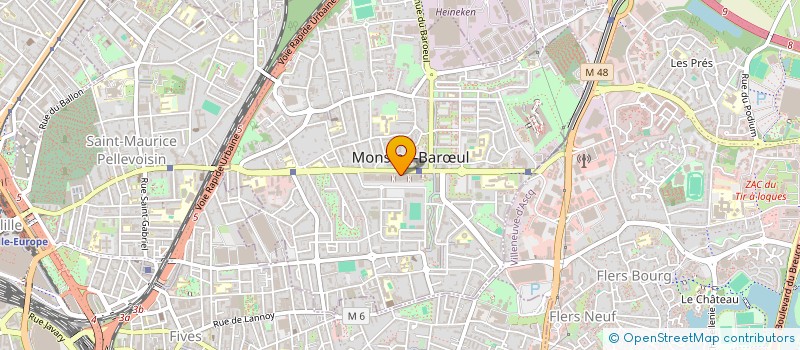 localisation de l'entreprise FKM  MONS-EN-BARUL