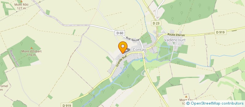 localisation de l'entreprise FKMJ HOLDING  CONTAY