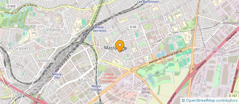 localisation de l'entreprise FKPR à MASSY