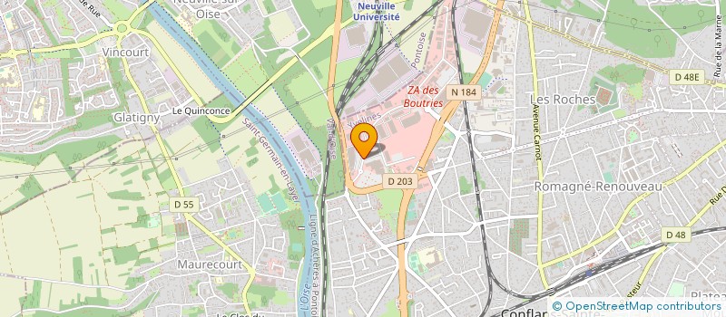 localisation de l'entreprise FKR CONFLANS  CONFLANS-SAINTE-HONORINE