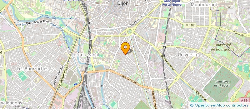 localisation de l'entreprise FKV à DIJON