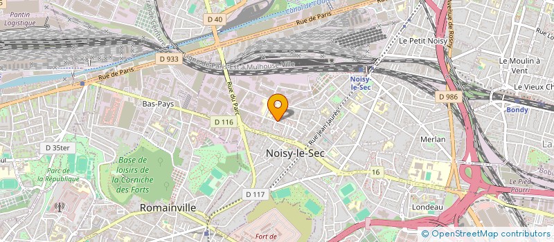 localisation de l'entreprise FKY BOXING à NOISY-LE-SEC