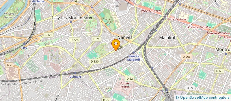 localisation de l'entreprise FKZ à VANVES