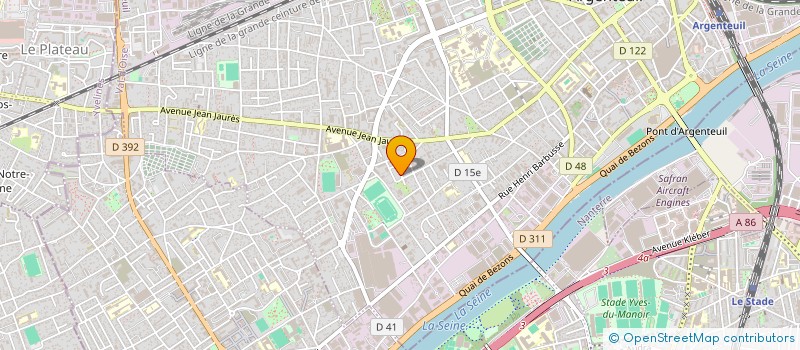 localisation de l'entreprise FKZ TRANSACTIONS  ARGENTEUIL