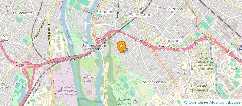 localisation de l'entreprise FL 380  TOULOUSE