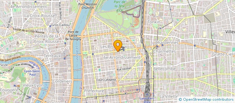 localisation de l'entreprise FL  LYON